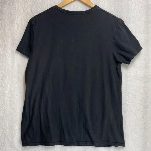 The Simpsons Skeleton Family Graphic T-Shirt Size Medium Halloween Theme Black - Picture 6 of 7